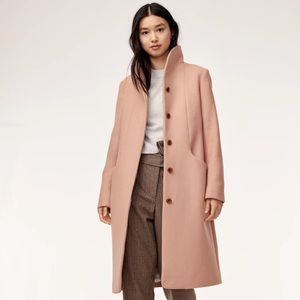 Wilfred Cocoon Coat - Petale (blush pink)